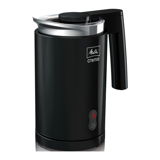 MELITTA CREMIO OPERATING INSTRUCTIONS MANUAL Pdf Download | ManualsLib