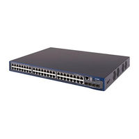 HP A5500 SI Switch Series Configuration Manual
