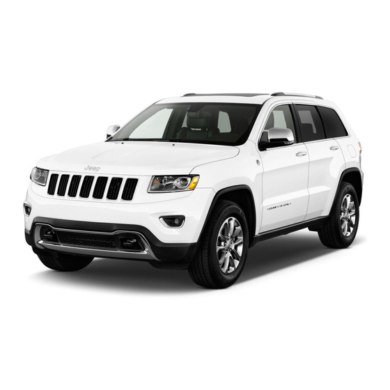 Jeep Grand Cherokee 2016 Owner's Manual