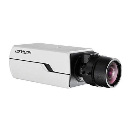 HIKVISION DS-2CD4025FWD-A Quick Start Manual