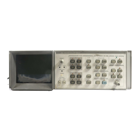 HP 85662A Troubleshooting And Repair Manual