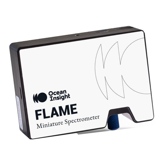 Ocean Insight FLAME Installation And Operation Manual