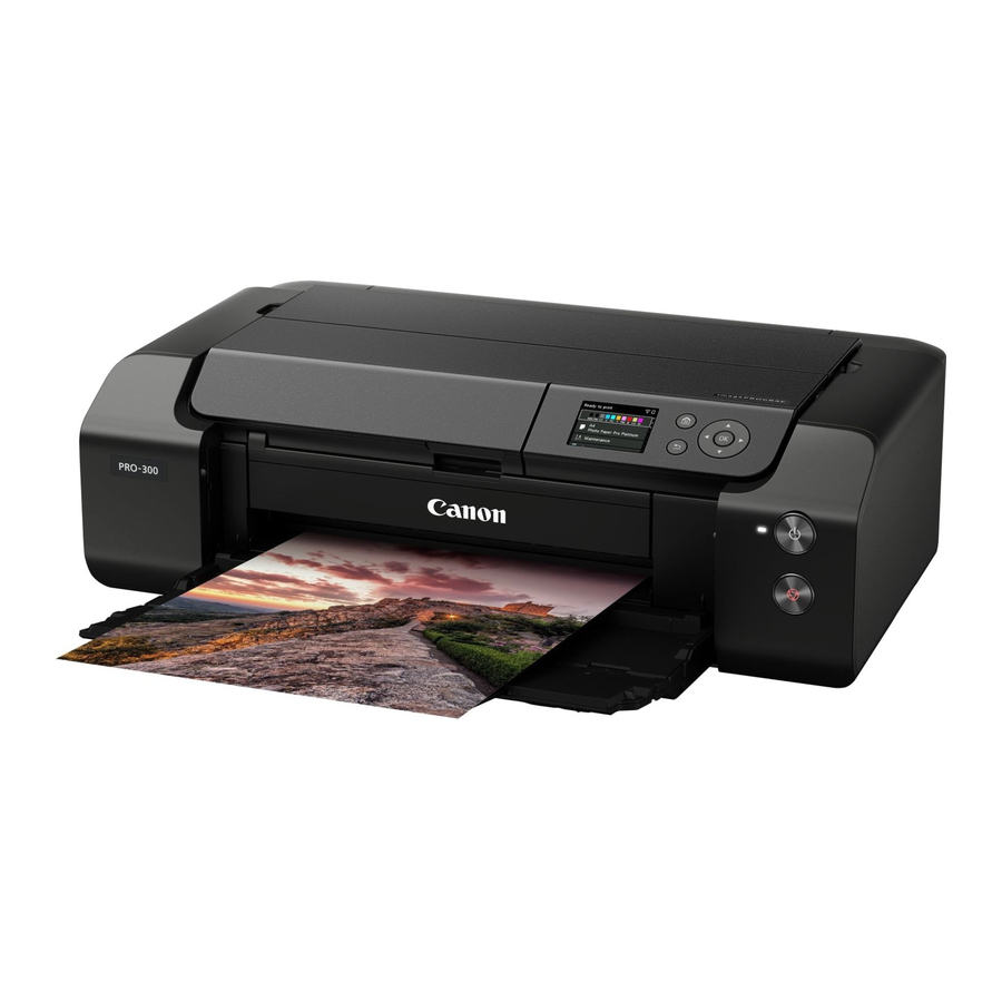 Canon PRO-300 Series Online Manual