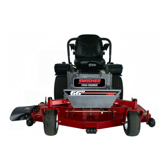 Swisher ZT2766KP-CA Owner's Manual