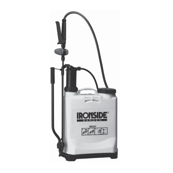 IRONSIDE GARDEN IGS 12P Recommendations For Use