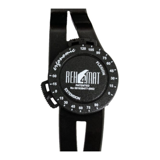 REH4MAT 1R ERGONOMIC SPLINT Instructions