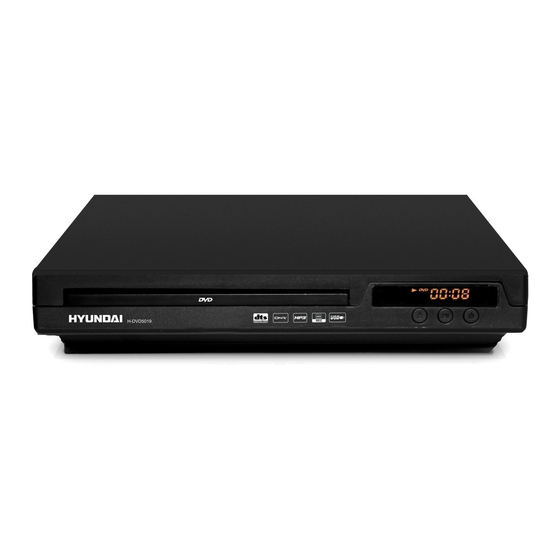 Hyundai H-DVD5019 Instruction Manual