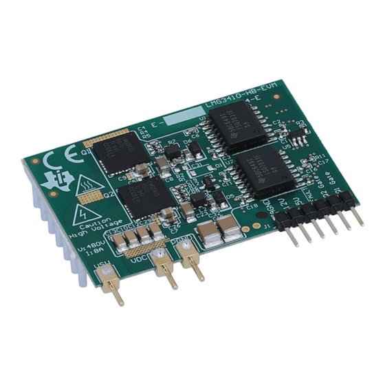 Texas Instruments LMG3410-HB-EVM User Manual Lines