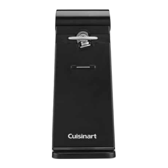 Cuisinart CCO-75 Series Instruction Booklet