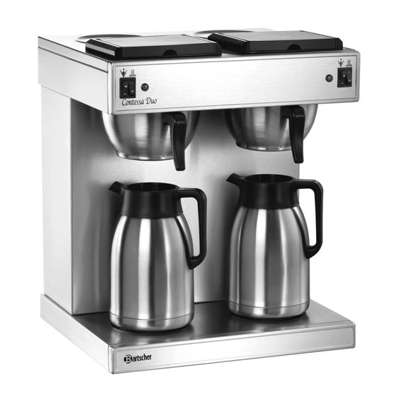 Bartscher Contessa Duo 190049 Instruction Manual
