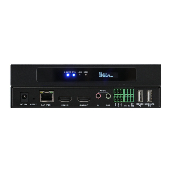 WolfPack HDTVIPM925 User Manual