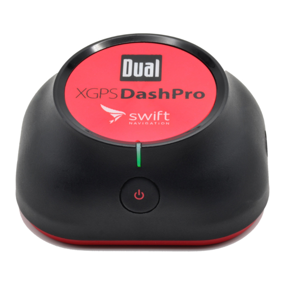 DUAL SWIFT XGPS DASHPRO QUICK START MANUAL Pdf Download ManualsLib