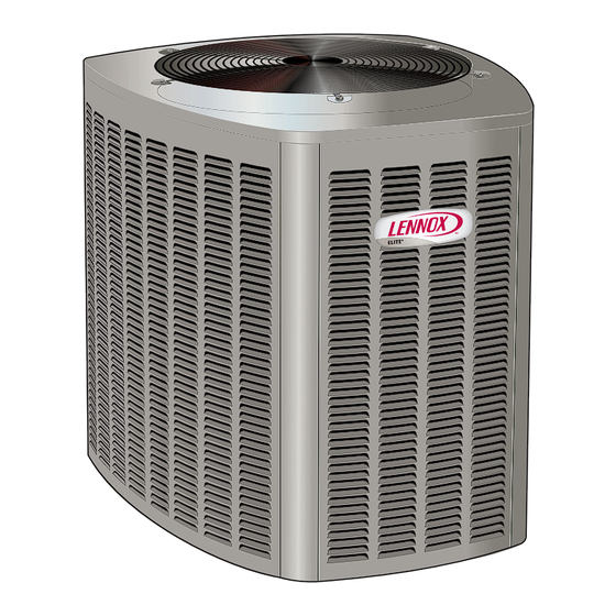 Lennox Elite EL18XPV Series Installation Instructions Manual