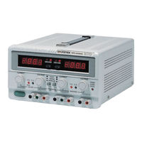 GW Instek GPC-6030 User Manual