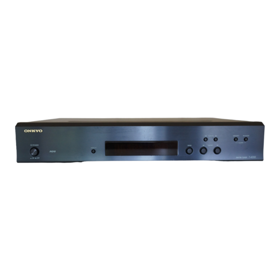 Onkyo T-4355 Product Release