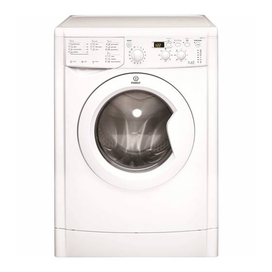 Indesit IWDD 7143 S Instructions For Use Manual