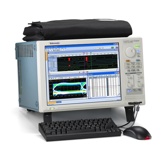 Tektronix TLA5201B Quick Start User Manual