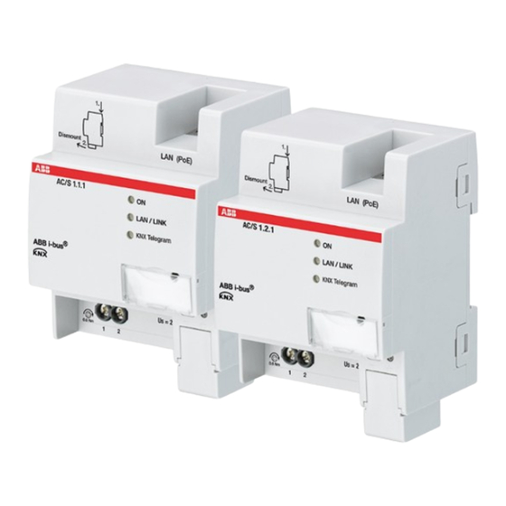 ABB i-bus KNX AC/S 1.x.1 Series Product Manual