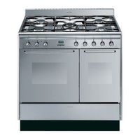 Smeg CC92MFX6 Instructions For Installation And Use Manual