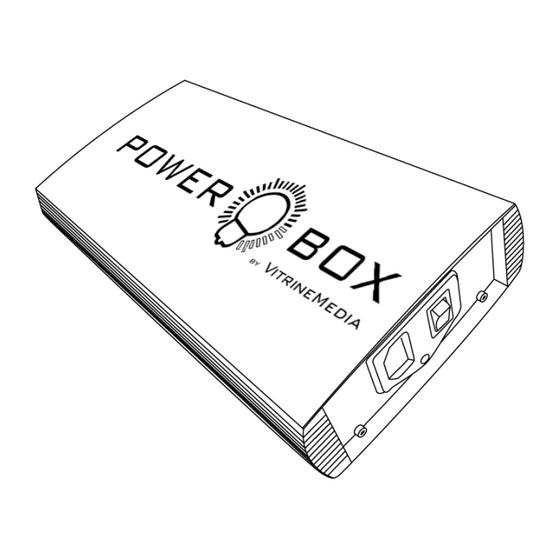 VitrineMedia Power Box Manual