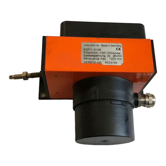 Siko SGP/1 User Information