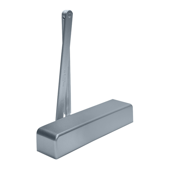 Dorma 8916 TDE Manual
