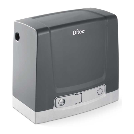 Entrematic Ditec NES100RFK Instructions