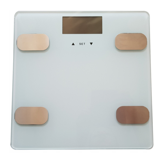 User Manuals: HOFFEN BFS-0460-B Bathroom Scale