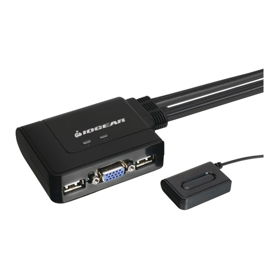 IOGear GCS22U Quick Start Manual