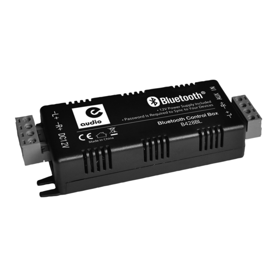 Electrovision B428BL Quick Start Manual
