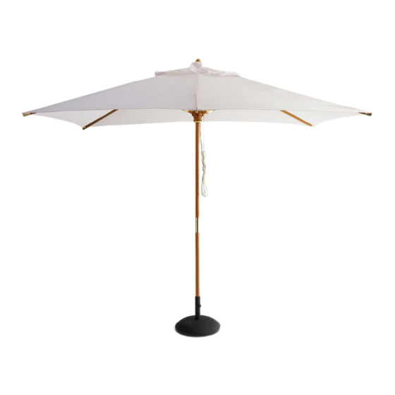 Pottery Barn Umbrella Assembly Instructions