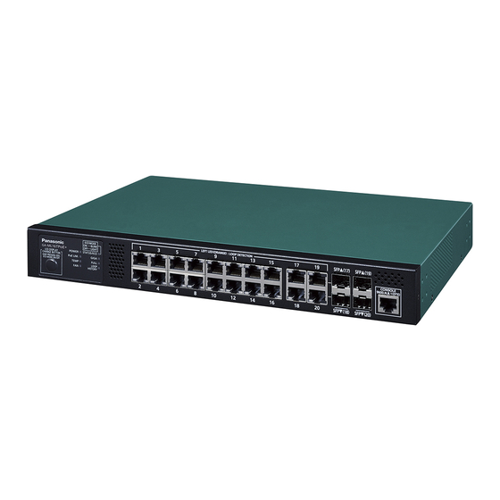 Panasonic GA-ML16TPoE+ Installation Manual