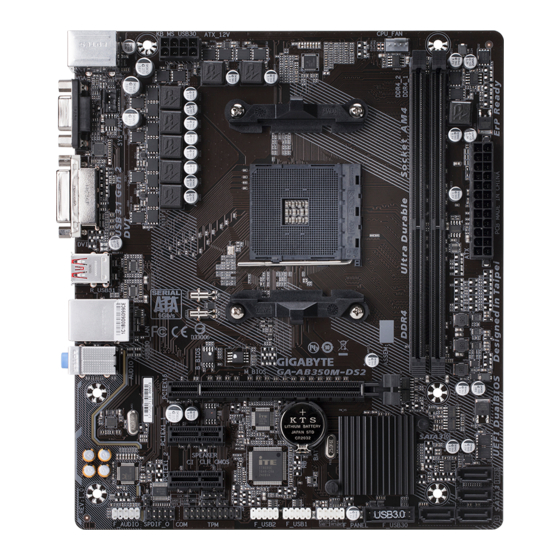 Gigabyte GA-AB350M-DS2 User Manual