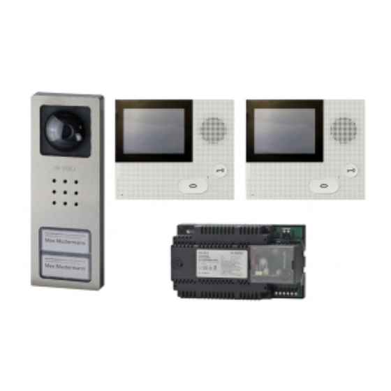 SSS Siedle SET CVB 850-2 Product Information