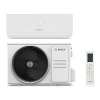 Bosch Climate 3000i Series Installation Instructions Manual