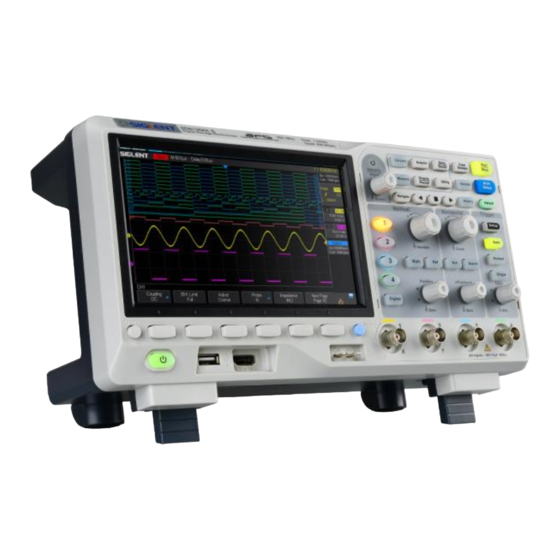 SIGLENT TECHNOLOGIES SDS1104X-E User Manual