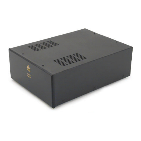 Audio Note DAC1.1x Signature Owner's Information