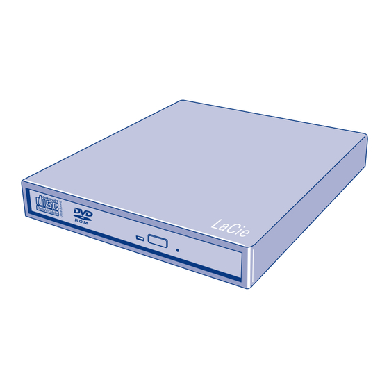 LaCie Portable DVD RW Quick Install Manual