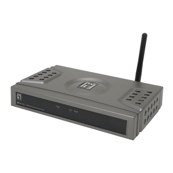 LevelOne WAP-0003 User Manual