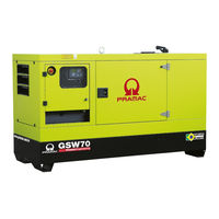 Pramac GSW Use And Maintenance Manual