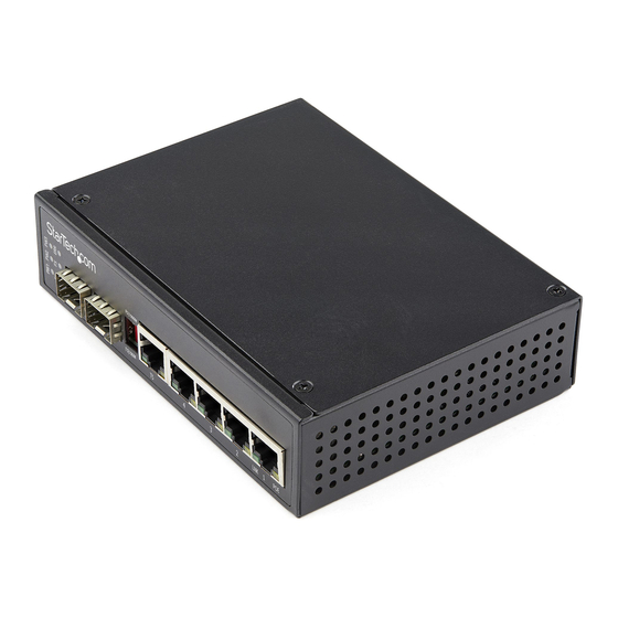StarTech.com IES1G52UPDIN Quick Start Manual