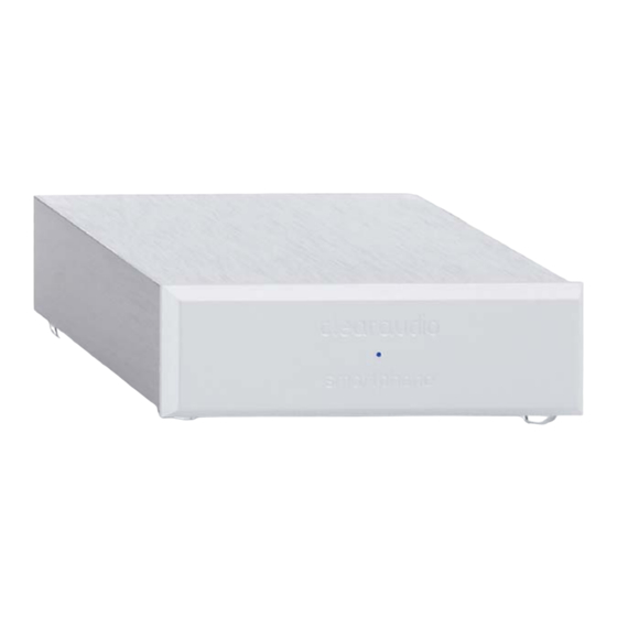 Clearaudio Smart phono User Manual