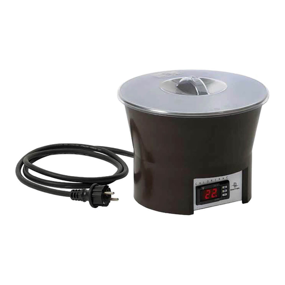 Matfer CALORIBAC Instructions For Use And Maintenance Manual