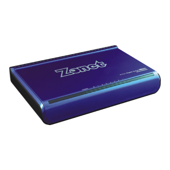 Zonet ZFS3408EP Product Data