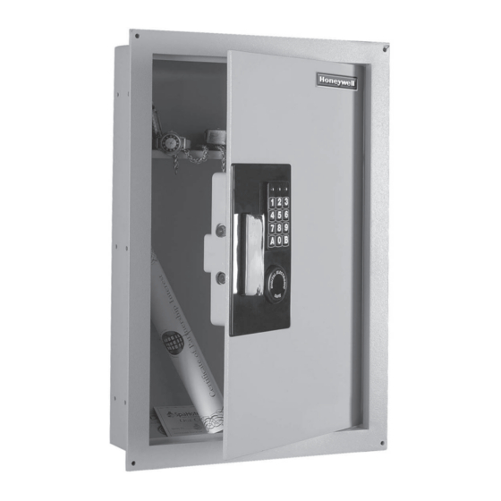 Honeywell 2070A - 43 Cubic Foot Expandable Anti-Theft Wall Safe Operations & Installation Manual