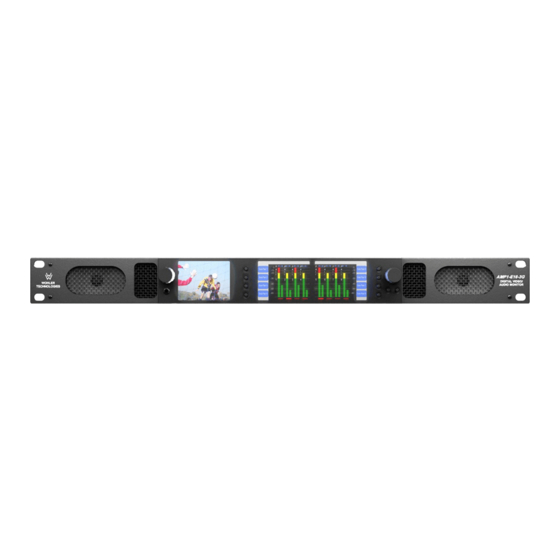 Wohler AMP1-16-3G User Manual