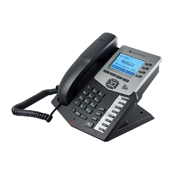 Cortelco C62 VoIP Phone Quick Installation Manual