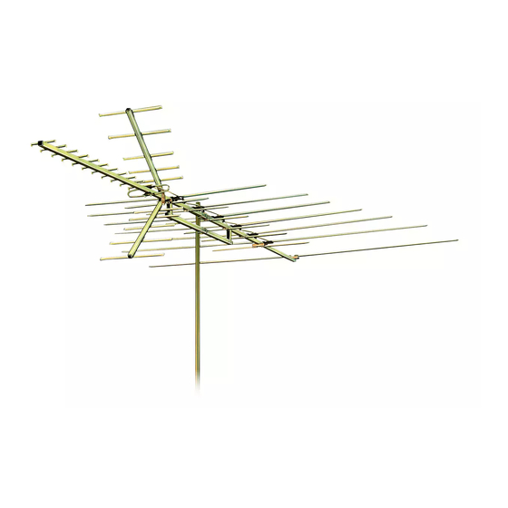 Philips US2-MANT901 - Tv Antenna Uhf/vhf/fm/hdtv Outdoor User Manual