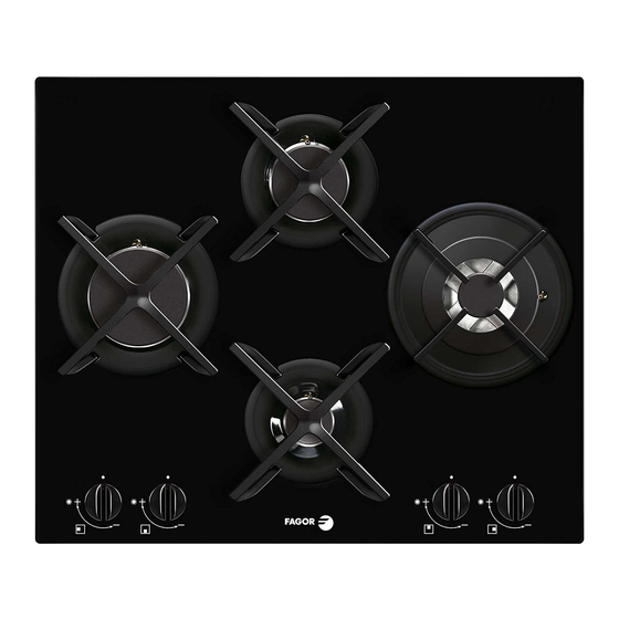FAGOR COOKING HOB MANUAL TO INSTALLATION AND USE Pdf Download ManualsLib
