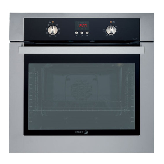 FAGOR FSO500X INSTRUCTION BOOK Pdf Download ManualsLib